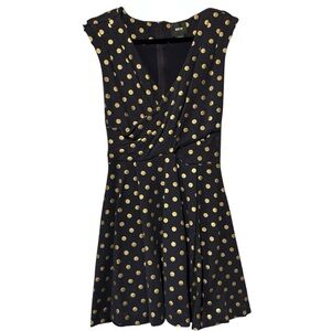 Maeve for Anthropologie Ophira Polka Dot Dress Size S